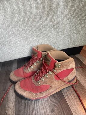 Danner Jag II Red and Tan Hiking Boots